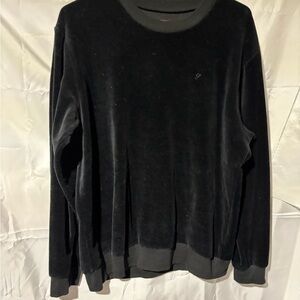 Supreme Velour Men’s Black Sweater Size L
